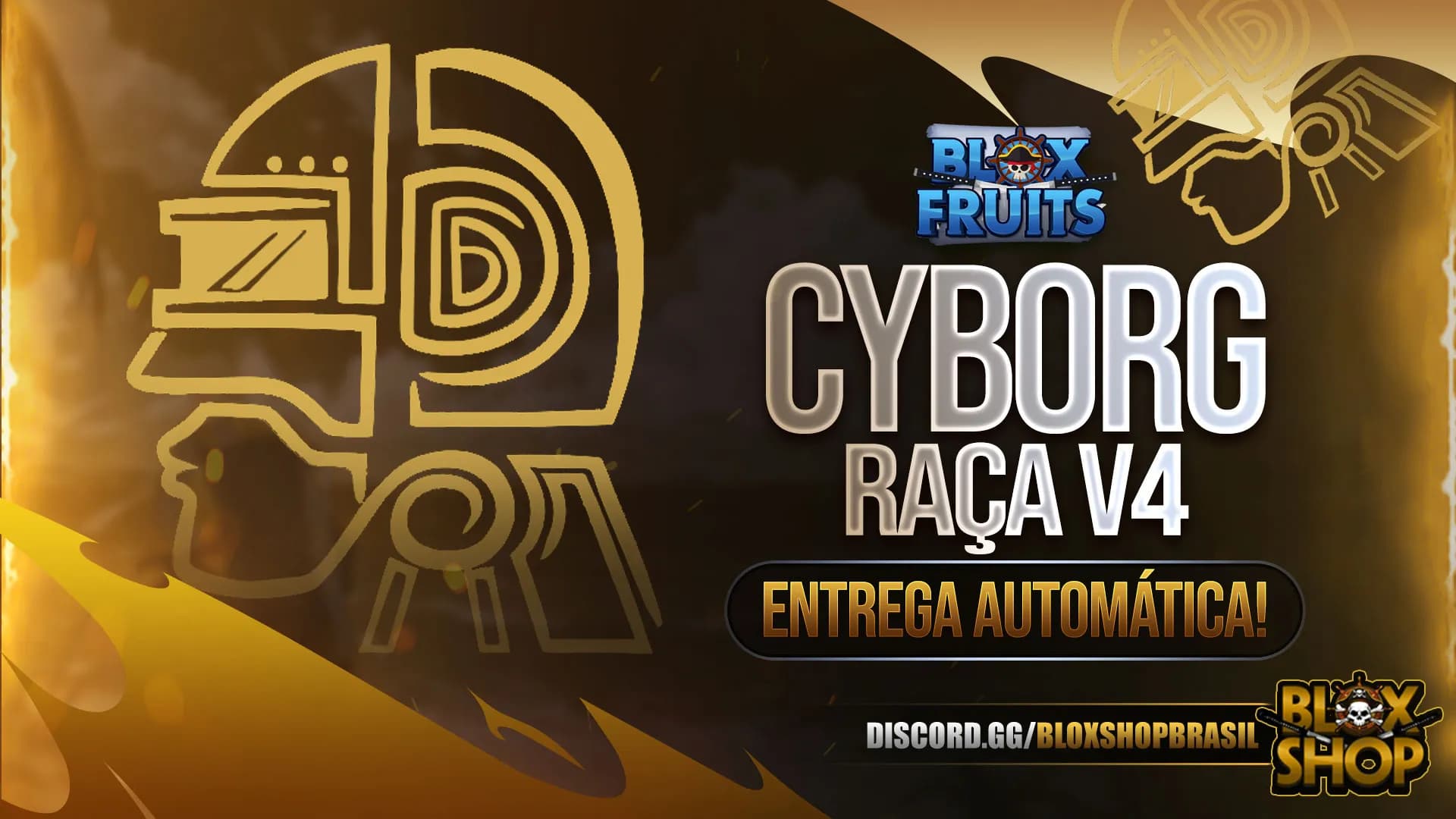 V4 Cyborg Full+Cdk+God+Lvl 2800+Random Doughv2